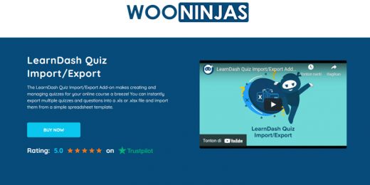 LearnDash Quiz Import Export WordPress Plugin