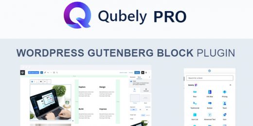 Qubely Pro Advanced Gutenberg Blocks WordPress Plugin