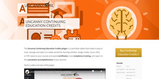 Uncanny Continuing Education Credits WordPress Plugin