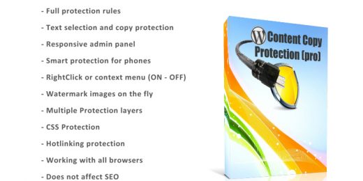 WP Content Copy Protection Pro WordPress Plugin