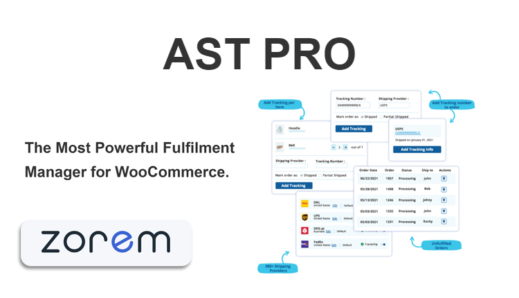 AST PRO Fulfilment Manager for WooCommerce