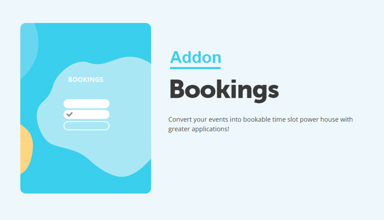 EventON Bookings Addon WordPress Plugin
