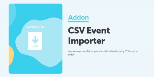 EventON CSV Event Importer Addon WordPress Plugin