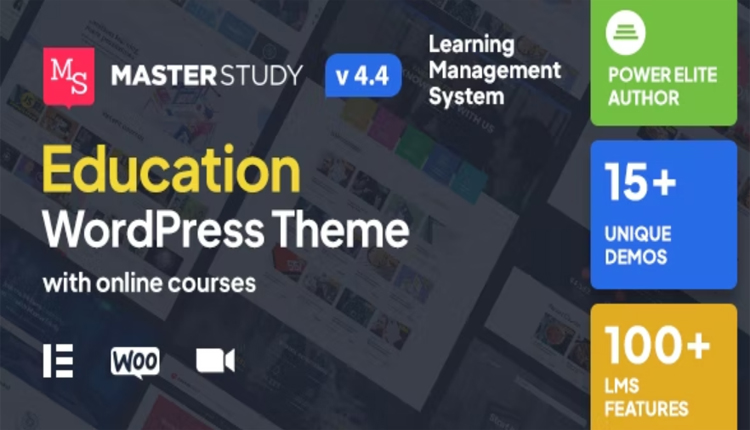 Masterstudy Education WordPress Theme By Stylemixthemes - Gpl Good