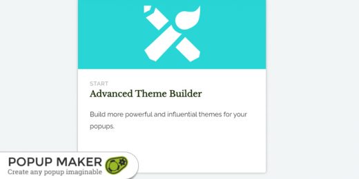 Popup Maker Advanced Theme Builder Extension WordPress Plugin