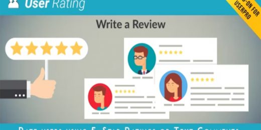 User Rating Review Add on for UserPro