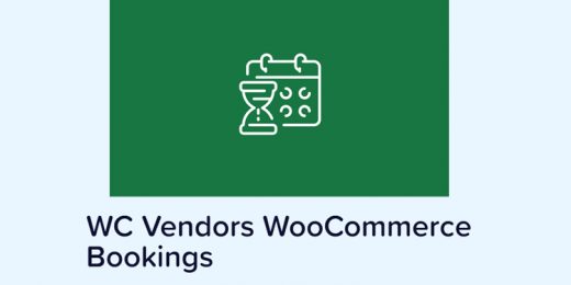 WC Vendors WooCommerce Bookings WordPress Plugin