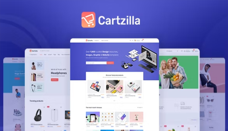 Cartzilla Digital Marketplace & Grocery Store Theme