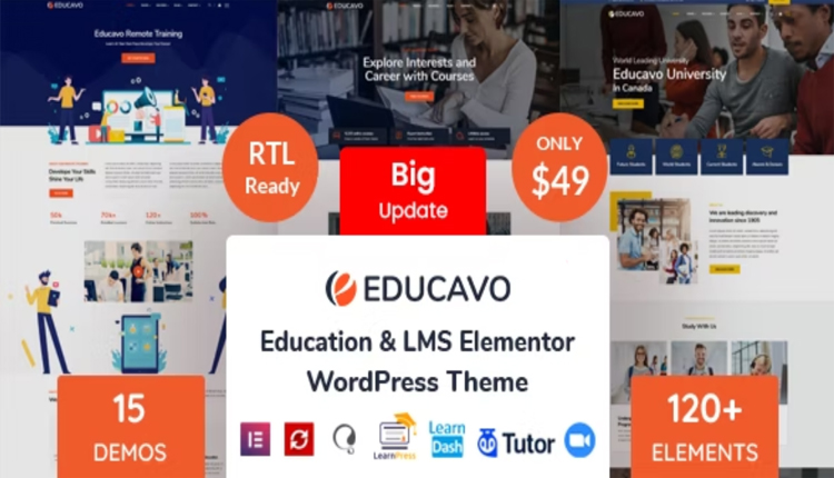Educavo Education WordPress Theme by RS Theme