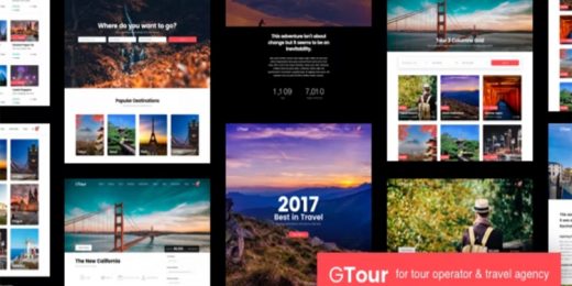 Grand Tour Travel Agency WordPress Theme