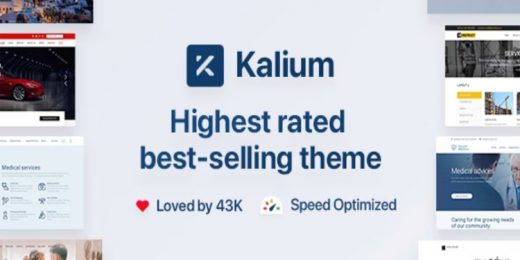 Kalium Creative Multipurpose WordPress & WooCommerce Theme