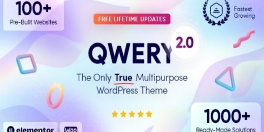 Qwery Multi-Purpose Business WordPress & WooCommerce Theme
