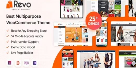 Revo Multipurpose Elementor WooCommerce WordPress Theme