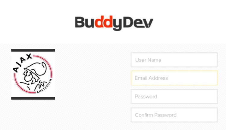 BuddyDev BuddyPress Ajax Registration WordPress Plugin