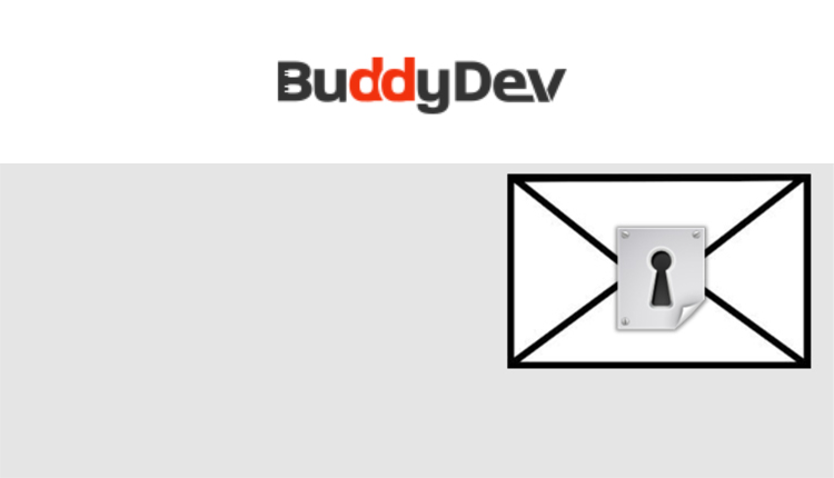 BuddyDev BuddyPress Message Privacy WordPress Plugin