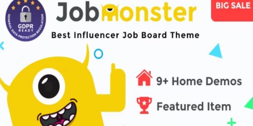 Jobmonster Job Board WordPress Theme by NooTheme