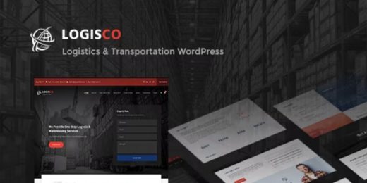 Logisco Logistics & Transportation WordPress Theme