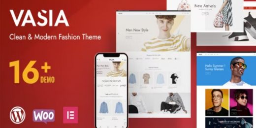 Vasia Multipurpose eCommerce WordPress Theme