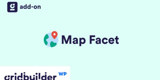 WP Grid Builder Map Facet Addon WordPress Plugin