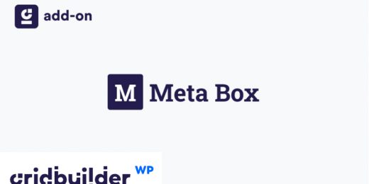WP Grid Builder Meta Box Addon WordPress Plugin