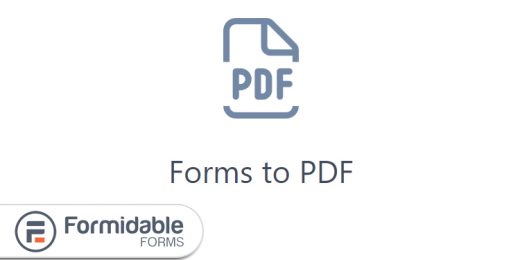 Formidable PDF Add-On WordPress Plugin