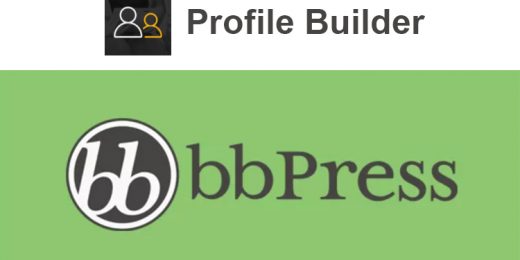 Profile Builder bbPress Addon WordPress Plugin