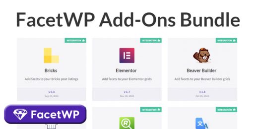 FacetWP + All Addons Bundle WordPress Plugin