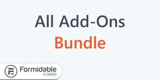 Formidable Forms Pro + All Add-Ons (Bundle)