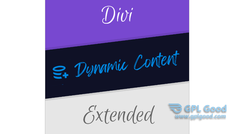 Divi Dynamic Content Extended WP Plugin by Divi Booster