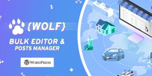 WOLF Posts Bulk Editor and Manager Professional for WordPress