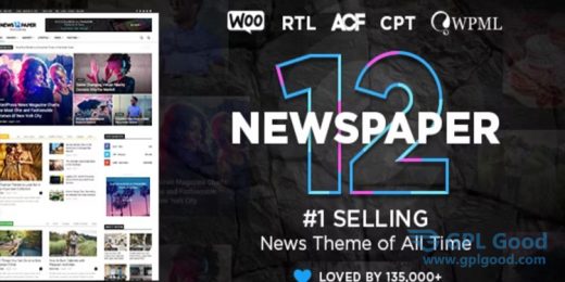 Newspaper News & WooCommerce WordPress Theme 12