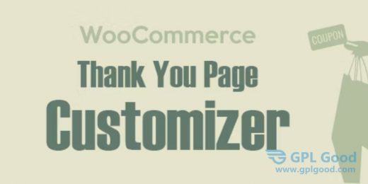 WooCommerce Thank You Page Customizer Premium WordPress Plugin