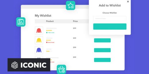 Iconic Wishlists WordPress Plugin for WooCommerce