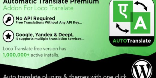 Loco Automatic Translate Addon Pro WordPress Plugin