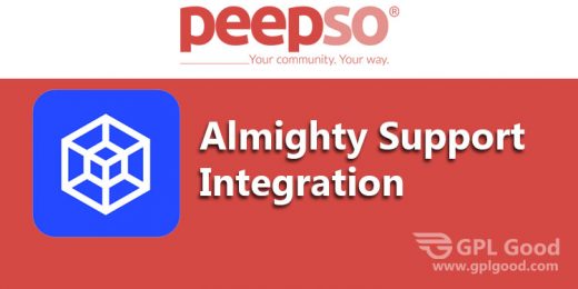PeepSo Almighty Support Integration WordPress Plugin