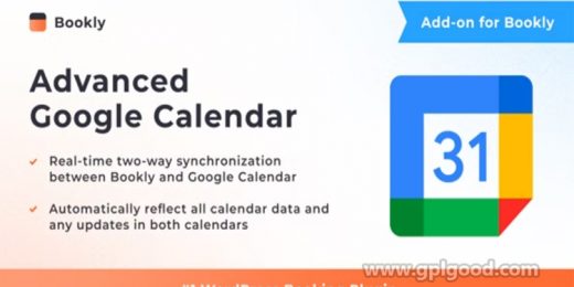 Bookly Advanced Google Calendar Add-on WordPress Plugin