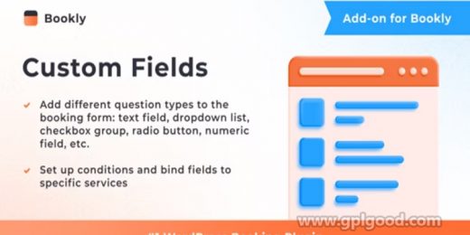Bookly Custom Fields Add-on WordPress Plugin