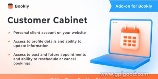 Bookly Customer Cabinet Add-on WordPress Plugin