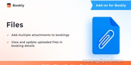 Bookly Files Add-on WordPress Plugin