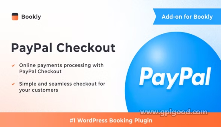 Bookly PayPal Checkout Add-on WordPress Plugin