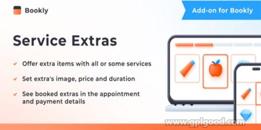 Bookly Service Extras Add-on WordPress Plugin