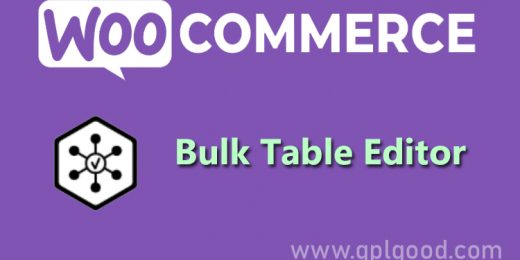 Bulk Table Editor Extension for WooCommerce WordPress Plugin