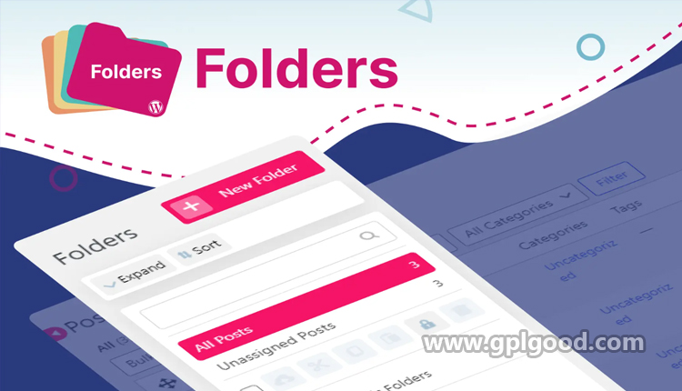 Folders Pro Unlimited Folders WordPress Plugin by Premio