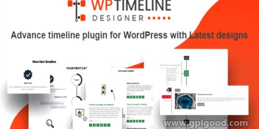 WP Timeline Designer Pro WordPress Plugin by solwin