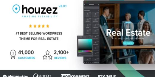 Houzez Real Estate WordPress Theme by Favethemes