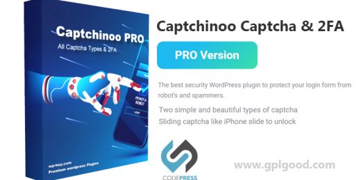 Captchinoo Captcha PRO Google recaptcha WordPress Plugin