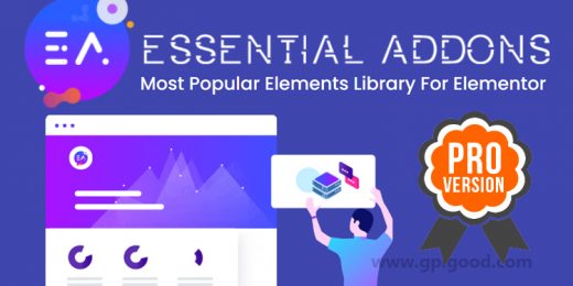 Essential Addons for Elementor Pro Premium WordPress Plugin