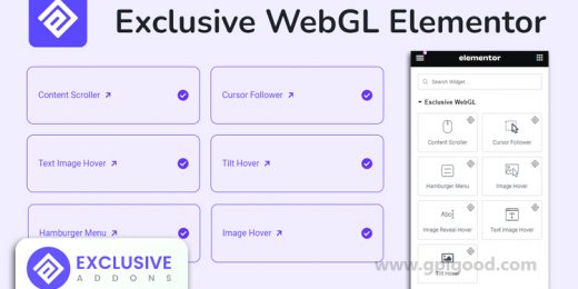 Exclusive WebGL Elementor WordPress Plugin