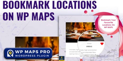 Location Bookmarking for Google Maps Addon