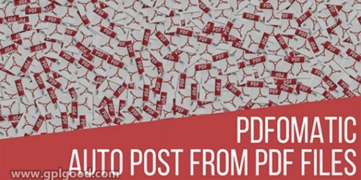 Pdfomatic PDF Automatic Post Generator WordPress Plugin